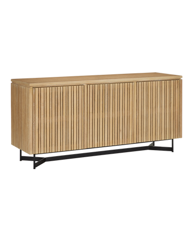 Currey & Co. Indeo Washed Oak Credenza 3000-0294