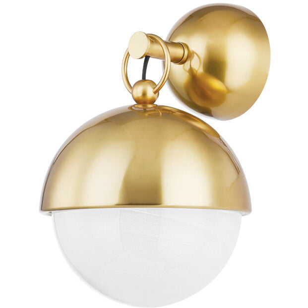 Corbett Lighting ALTHEA Wall Sconce in Vintage Polished Brass 340-01-VPB