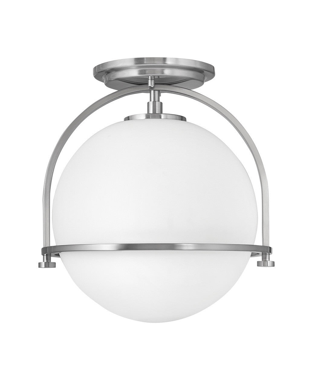 Hinkley Lighting Somerset Small Semi-flush Mount Brushed Nickel 3403BN