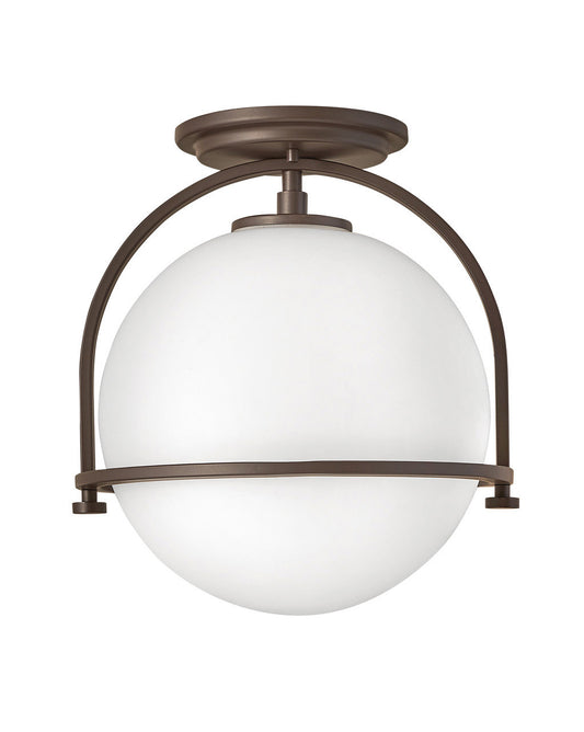 Hinkley Lighting Somerset Small Semi-flush Mount Buckeye Bronze 3403KZ