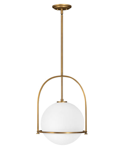 Hinkley Lighting Somerset Large Pendant Heritage Brass 3405HB