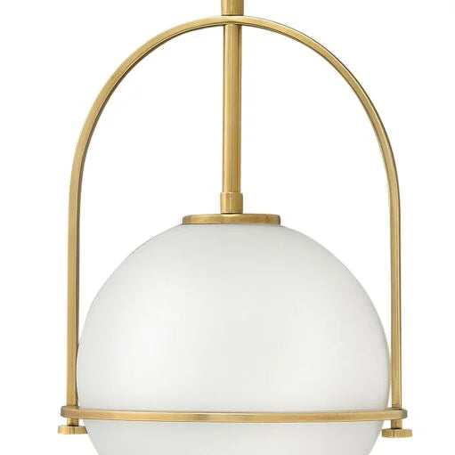 Hinkley Lighting Somerset Medium Pendant Heritage Brass 3407HB