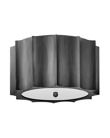 Hinkley Lighting Gia Medium Flush Mount Brushed Graphite 34094BGR