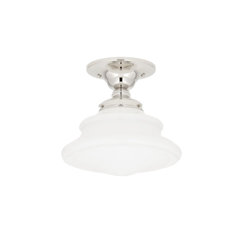 Hudson Valley Lighting Petersburg Semi Flush in Polished Nickel 3409F-PN