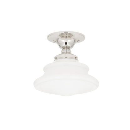 Hudson Valley Lighting Petersburg Semi Flush in Polished Nickel 3409F-PN