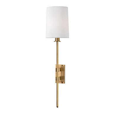 Hudson Valley Lighting Fredonia Wall Sconce in Aged Brass 3411-AGB