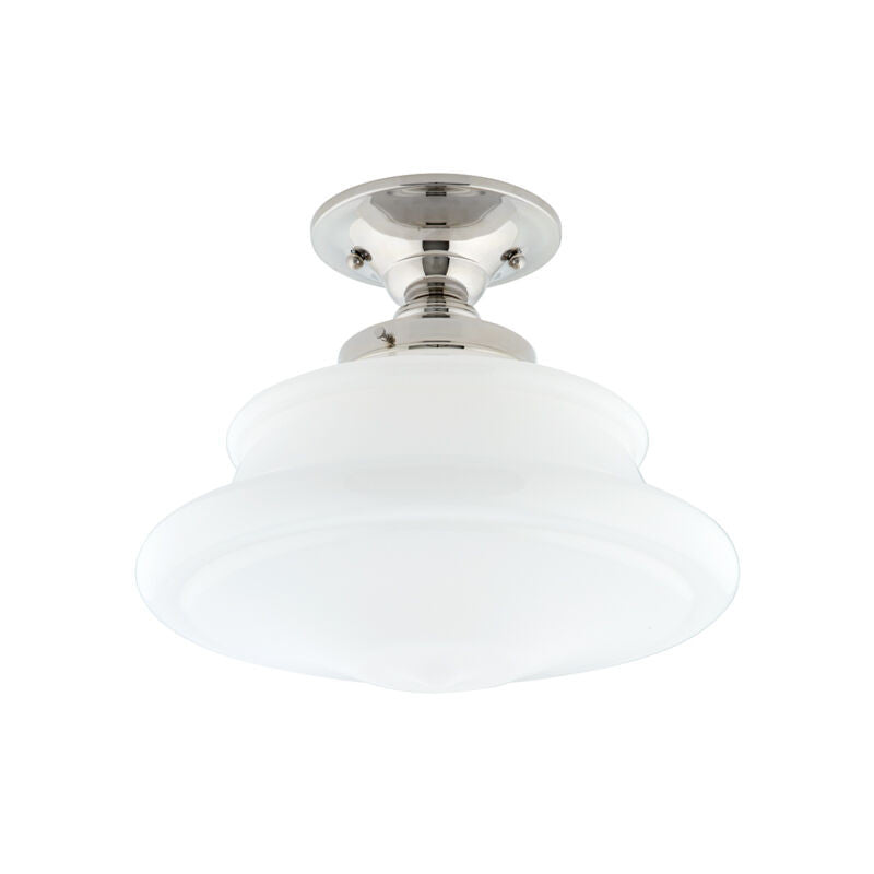 Hudson Valley Lighting Petersburg Semi Flush in Polished Nickel 3412F-PN