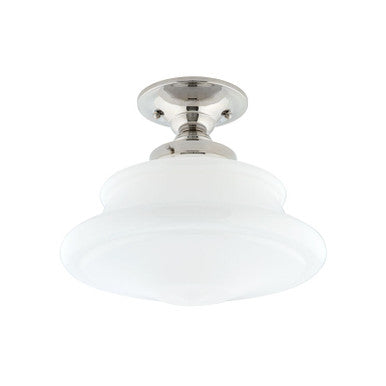 Hudson Valley Lighting Petersburg Semi Flush in Polished Nickel 3412F-PN