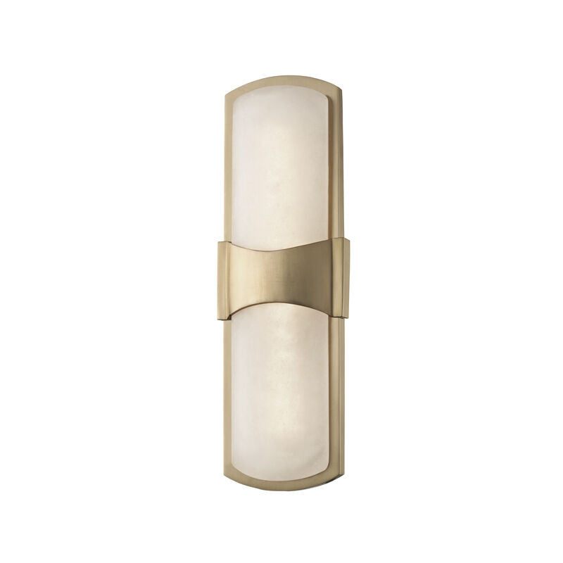 Hudson Valley Lighting Valencia Wall Sconce in Aged Brass 3415-AGB