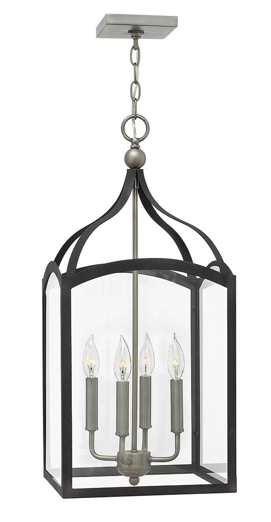 Hinkley Lighting Clarendon Medium Open Frame Aged Zinc 3415DZ