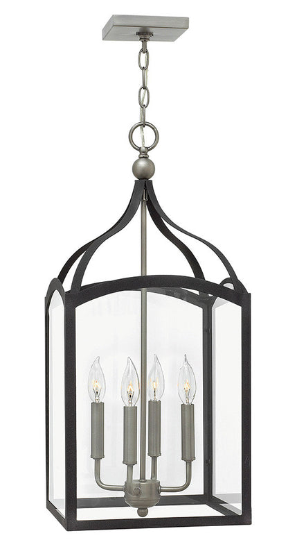 Hinkley Lighting Clarendon Medium Open Frame Aged Zinc 3415DZ