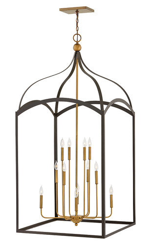 Hinkley Lighting Clarendon Extra Large Three Tier Open Frame Bronze 3419BZ