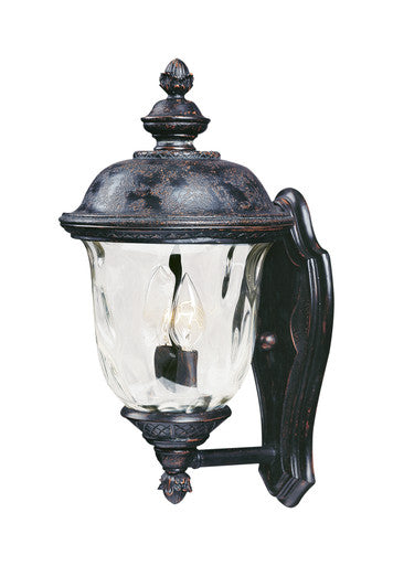 Maxim Carriage House DC 2-Light Outdoor Wall Lantern in Oriental Bronze 3422WGOB