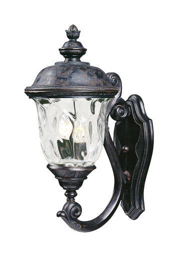 Maxim Carriage House DC 2-Light Outdoor Wall Lantern in Oriental Bronze 3423WGOB