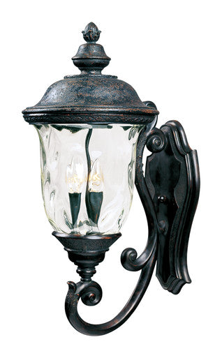 Maxim Carriage House DC 3-Light Outdoor Wall Lantern in Oriental Bronze 3424WGOB