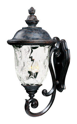 Maxim Carriage House DC 3-Light Outdoor Wall Lantern in Oriental Bronze 3425WGOB