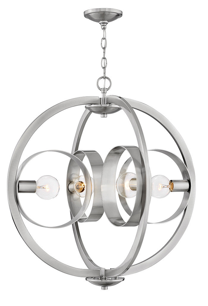 Hinkley Lighting 3434BN Orson Indoor in Brushed Nickel