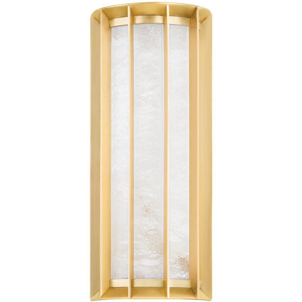 Corbett Lighting LEDA Wall Sconce in Vintage Brass 346-14-VB