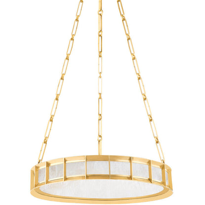 Corbett Lighting LEDA Chandelier in Vintage Brass 346-20-VB