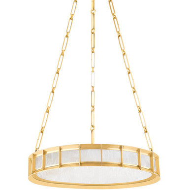 Corbett Lighting LEDA Chandelier in Vintage Brass 346-20-VB