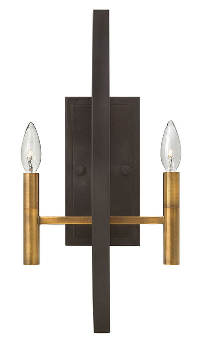 Hinkley Lighting Euclid Two Light Sconce Spanish Bronze 3460SB