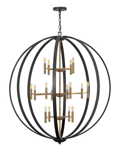 Hinkley Lighting Euclid Extra Large Orb Spanish Bronze 3465SB