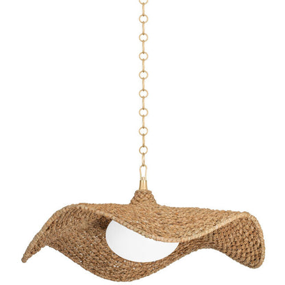 Corbett Lighting LEVENE Pendant in Vintage Gold Leaf 347-44-VGL