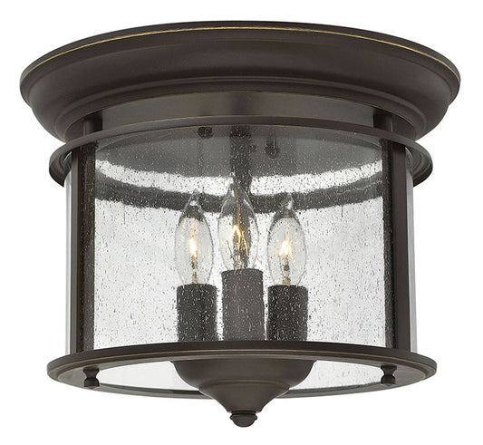 Hinkley Lighting Gentry Medium Flush Mount Olde Bronze 3473OB