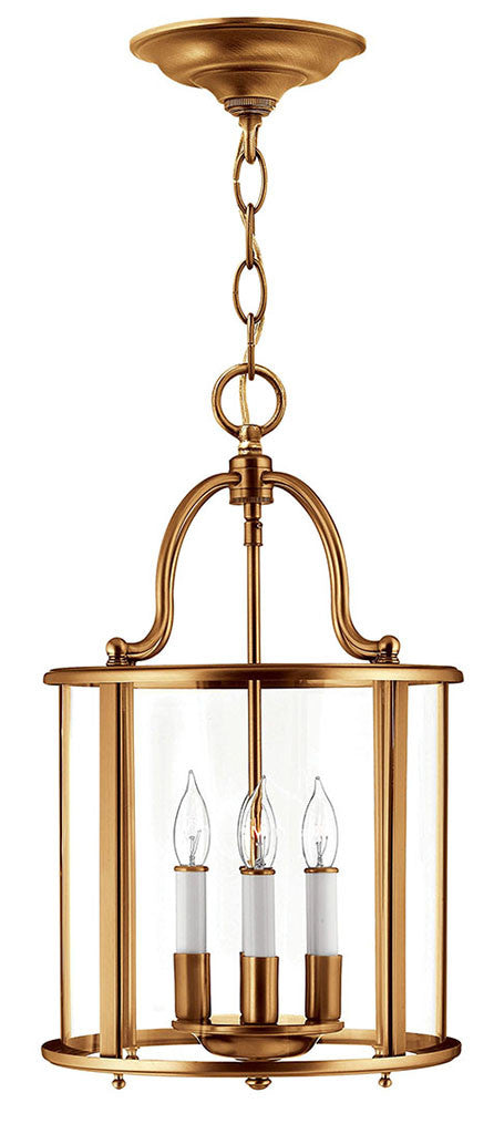 Hinkley Lighting Gentry Medium Single Tier Heirloom Brass 3474HR