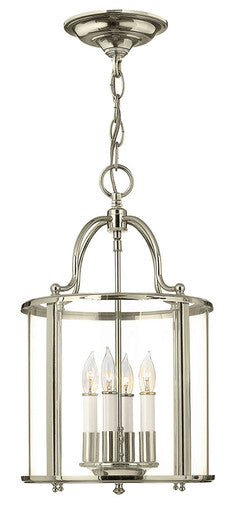 Hinkley Lighting Gentry Medium Single Tier Polished Nickel 3474PN