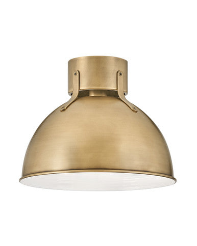 Hinkley Lighting Argo Small Flush Mount Heritage Brass 3481HB