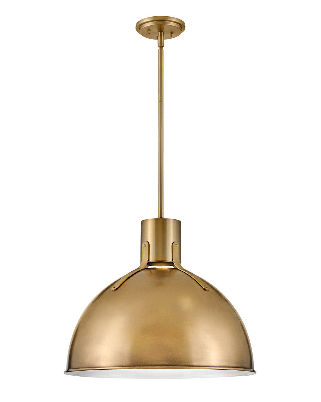 Hinkley Lighting Argo Medium Pendant Heritage Brass 3483HB