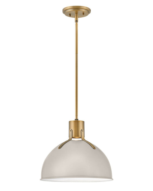 Hinkley Lighting Argo Small Pendant Light Taupe 3487LTP