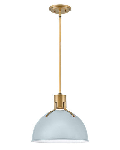 Hinkley Lighting Argo Small Pendant Pale Blue 3487PBL