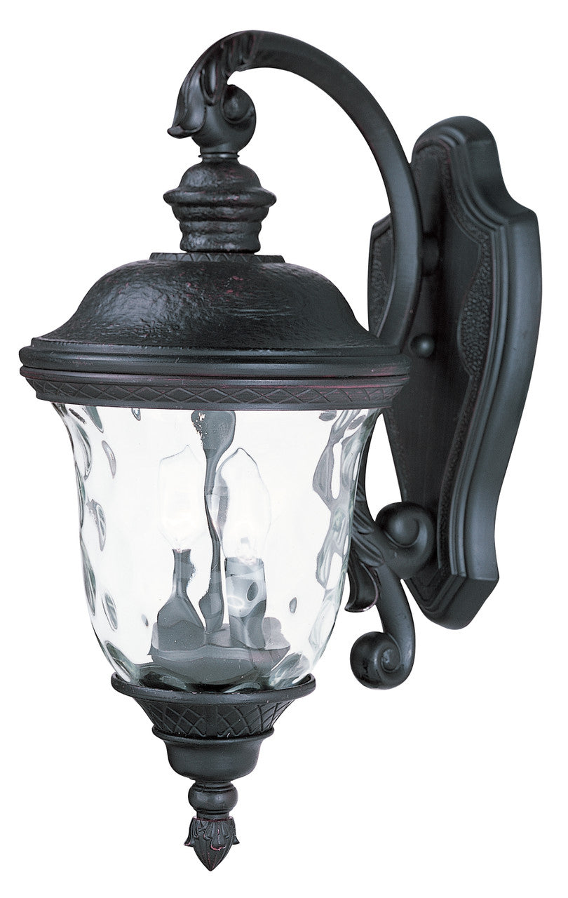 Maxim Carriage House DC 2-Light Outdoor Wall Lantern in Oriental Bronze 3496WGOB