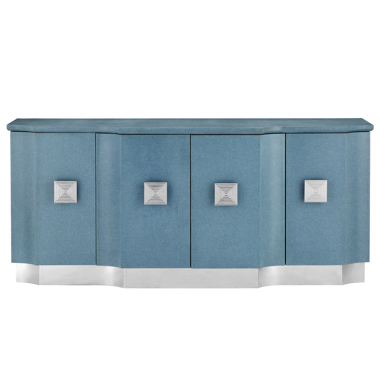 Currey & Co. Maya Blue Credenza 3000-0281