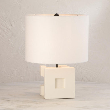 Global Views Cubist Ceramic Lamp CLL1.10005