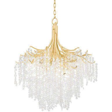 Corbett Lighting GENOA Chandelier in Gold Leaf 350-32-GL