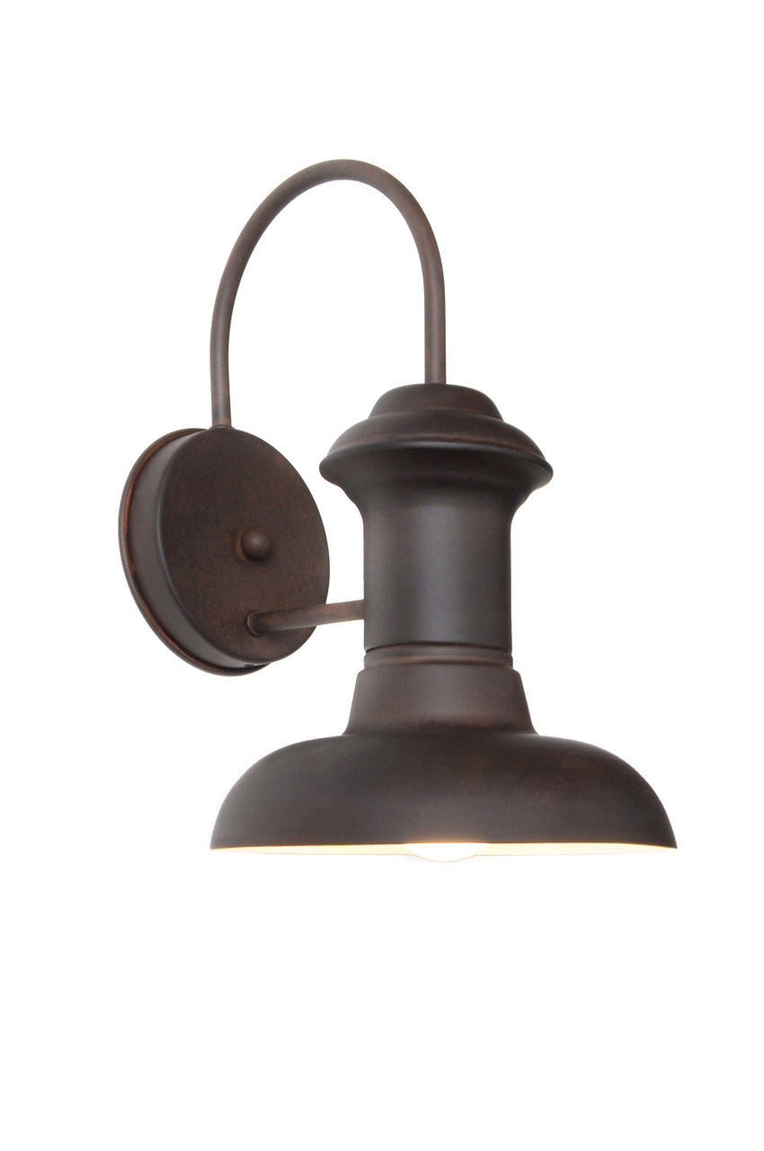 Maxim Wharf 1-Light Outdoor Wall Lantern in Empire Bronze 35001EB