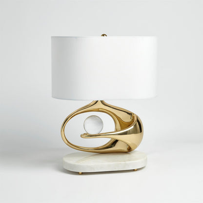 Global Views Orbit Lamp Brass 9.93391