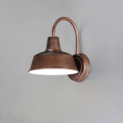 Maxim Pier M 1-Light Outdoor Wall Sconce in Empire Bronze 35015EB