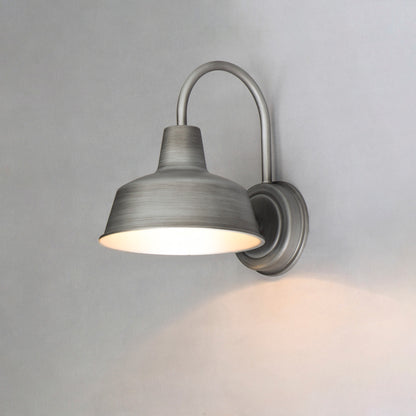 Maxim Pier M 1-Light Outdoor Wall Sconce in Weathered Zinc 35015WZ