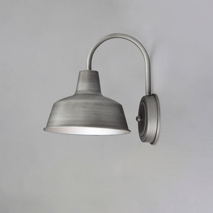 Maxim Pier M 1-Light Outdoor Wall Sconce in Weathered Zinc 35015WZ