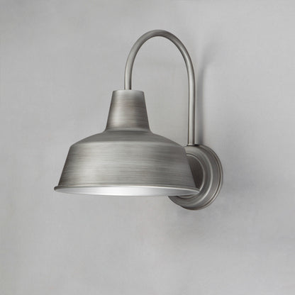 Maxim Pier M 1-Light Outdoor Wall Sconce in Weathered Zinc 35016WZ