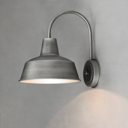 Maxim Pier M 1-Light Outdoor Wall Sconce in Weathered Zinc 35016WZ