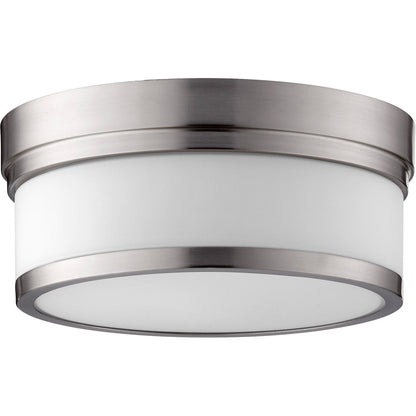 Quorum Celeste Ceiling Mount in Satin Nickel 3509-12-65