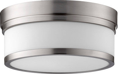 Quorum Celeste Ceiling Mount in Satin Nickel 3509-12-65