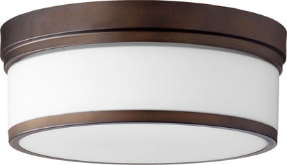 Quorum Celeste Ceiling Mount in Oiled Bronze 3509-14-86