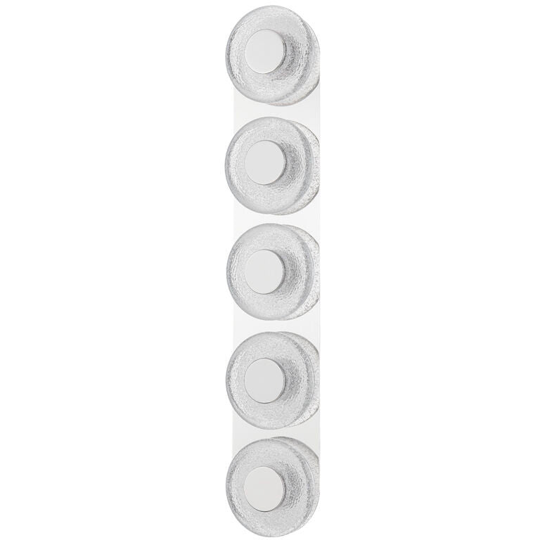 Corbett Lighting PEARL Wall Sconce in Polished Nickel 351-05-PN