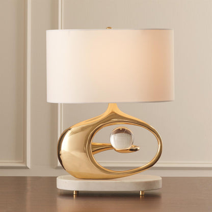 Global Views Orbit Lamp Brass 9.93391